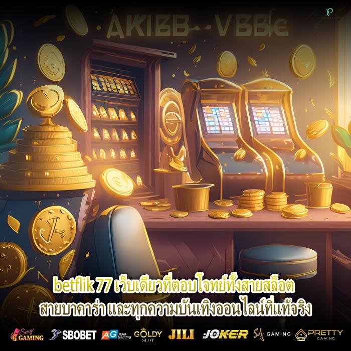 betflik 77 เว็บเดียวที่ตอบโจทย์ทั้งสายสล็อต สายบาคาร่า และทุกความบันเทิงออนไลน์ที่แท้จริง